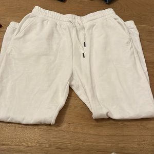 White Sweaty Betty Sweatpants